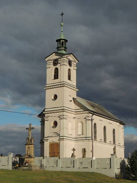 Foto kostela v Šedivci